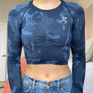 Gymshark long sleeve athletic top